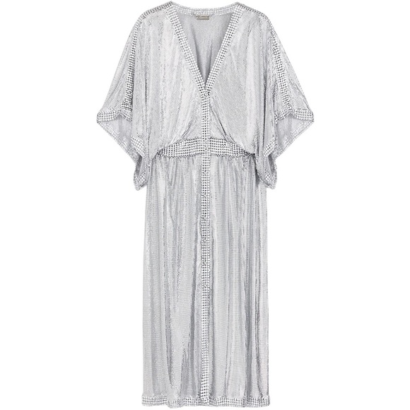 mango silk dress Mango Lace Cut-out Long Silk Slip Dress main image 0
